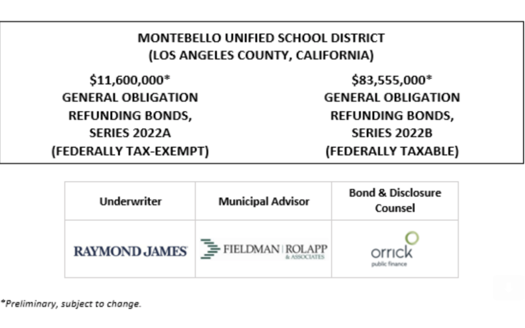 MONTEBELLO UNIFIED SCHOOL DISTRICT (LOS ANGELES COUNTY, CALIFORNIA